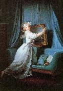 Henri Pierre Danloux Portrait de Mademoiselle Rosalie Duthe oil painting artist